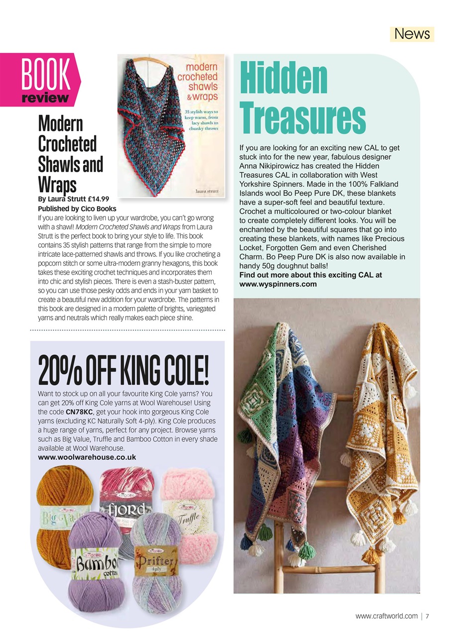 Crochet Now Magazine Preview Pages