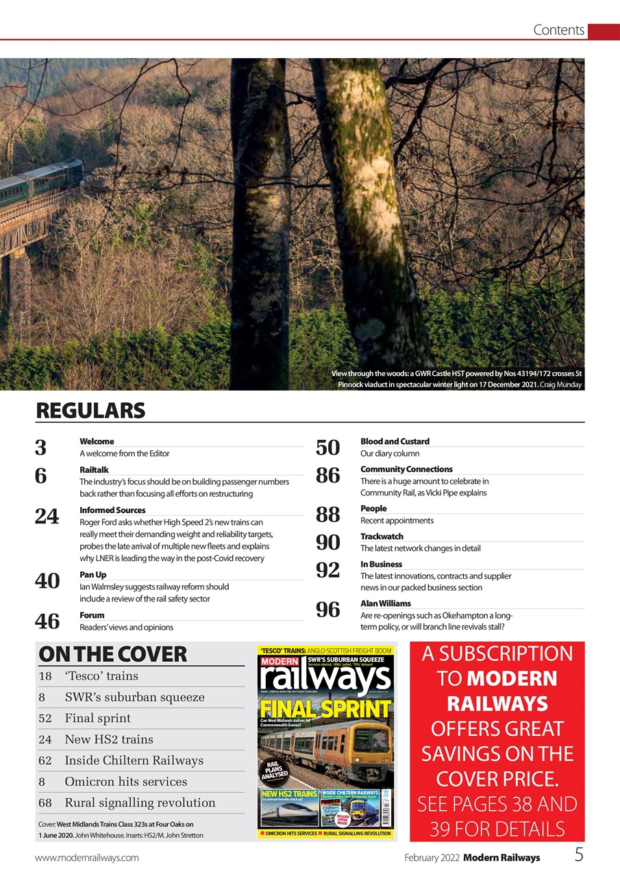 Modern Railways Preview Pages
