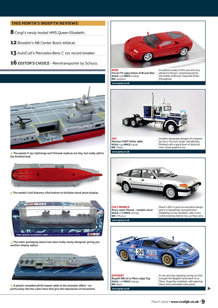 Diecast Collector Preview Pages
