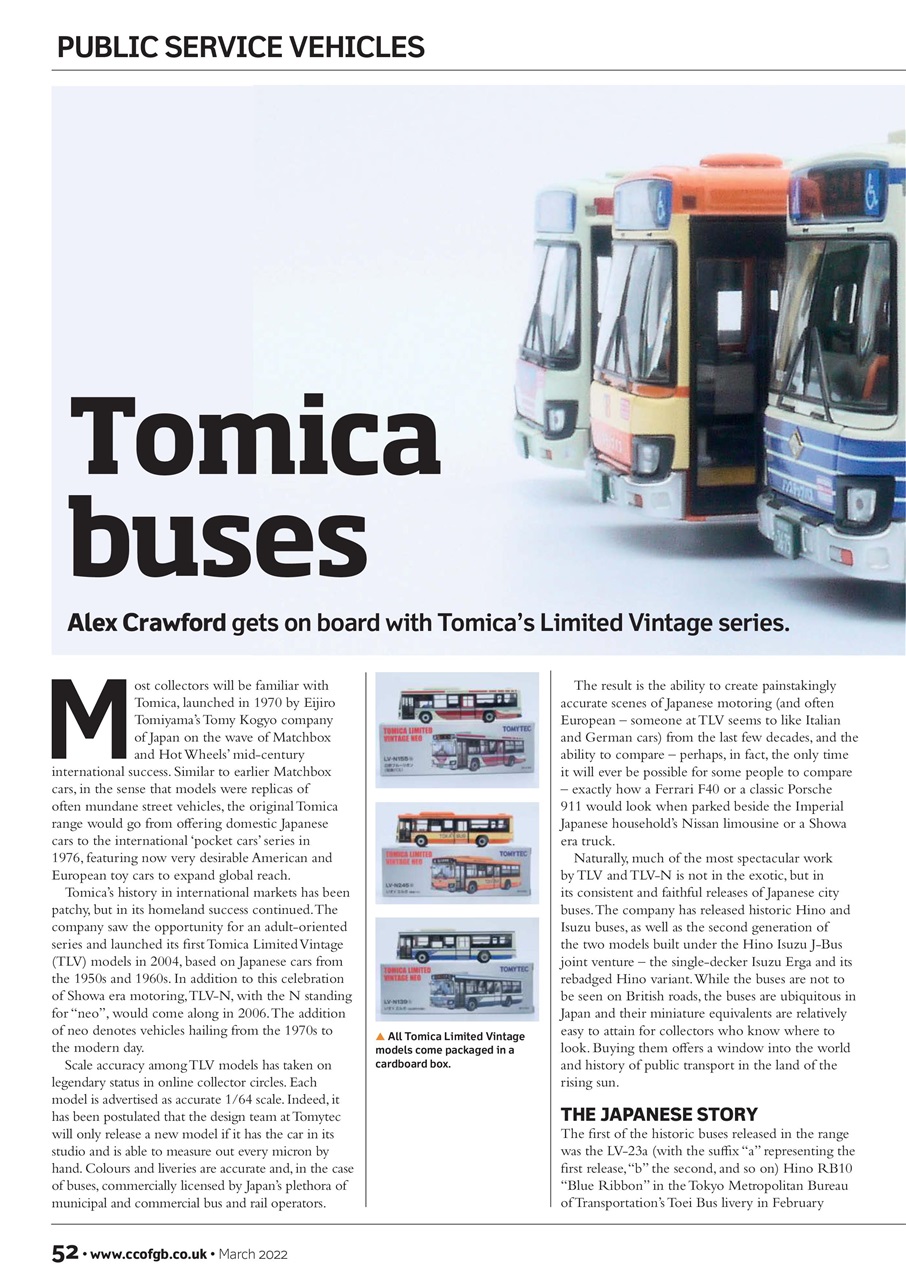 Diecast Collector Preview Pages