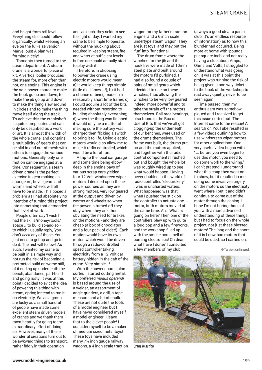 Model Engineer Preview Pages