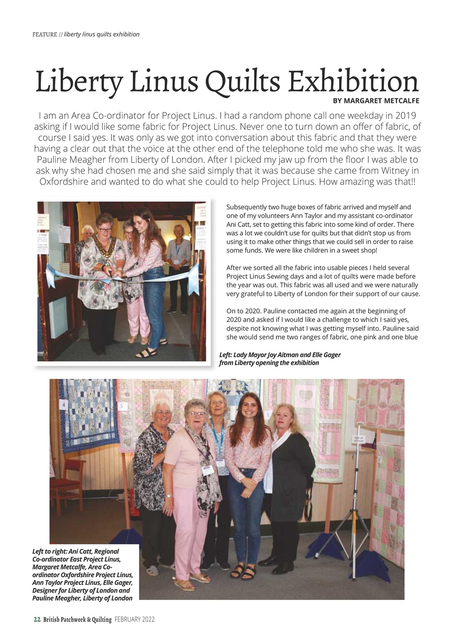 Patchwork and Quilting Preview Pages