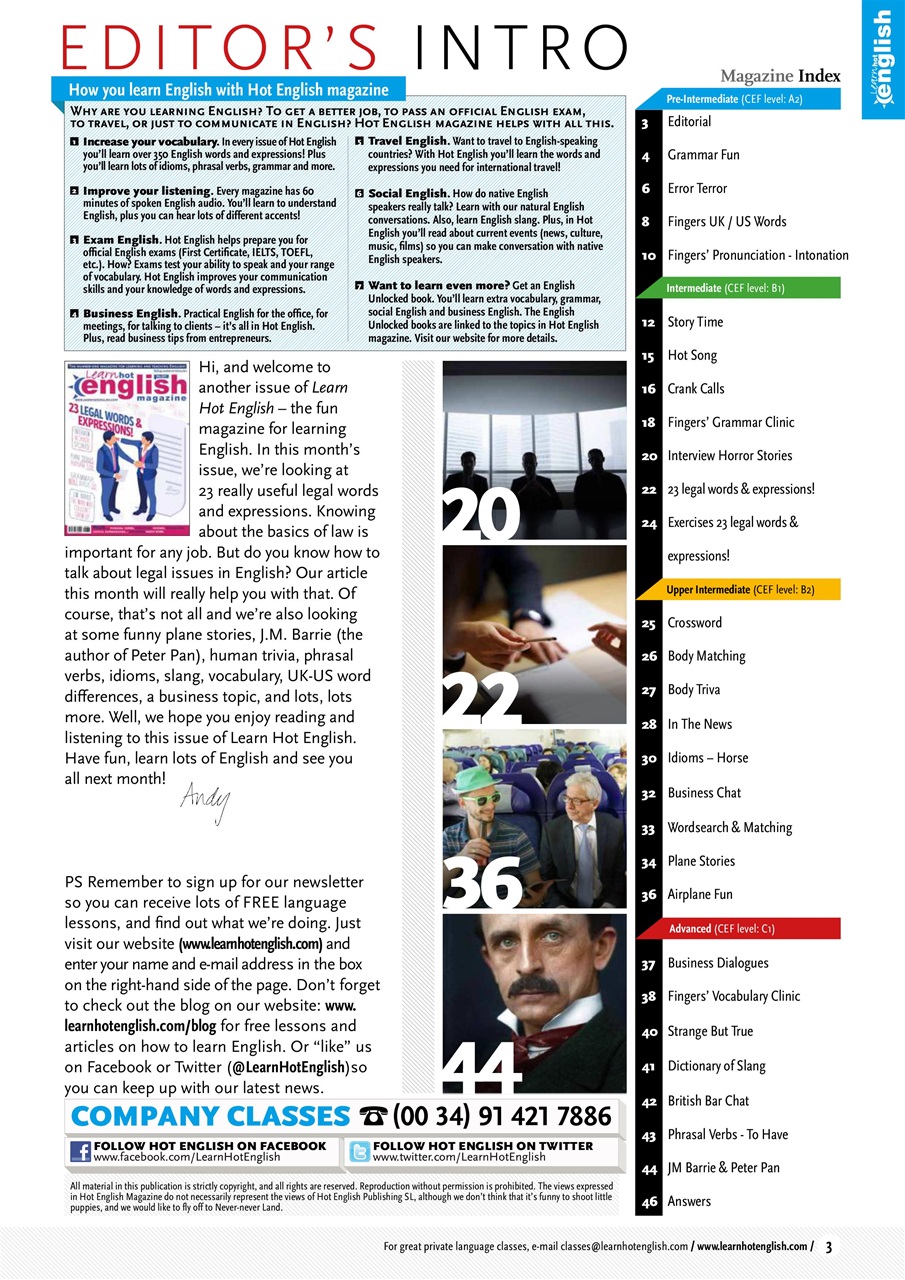 Learn Hot English Preview Pages