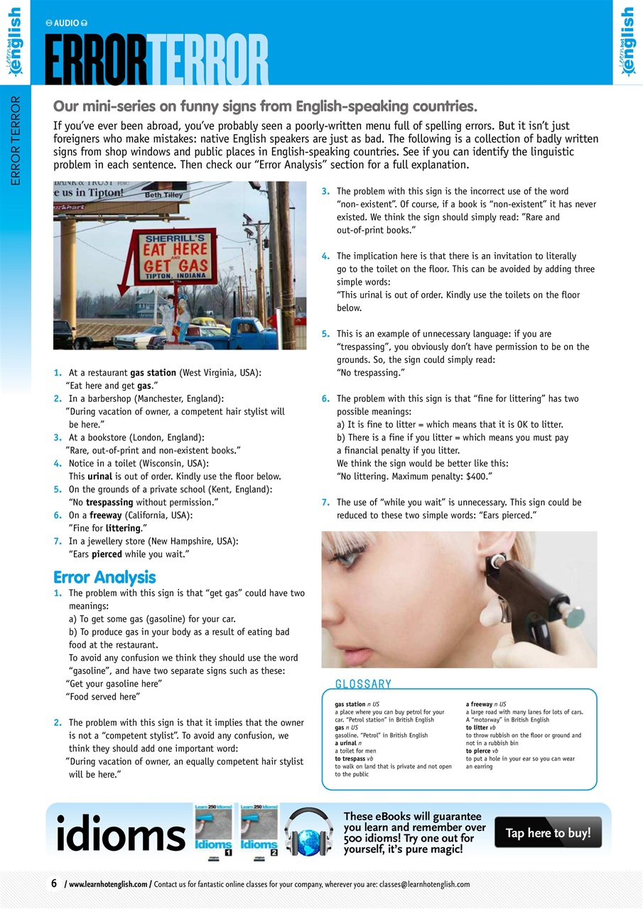 Learn Hot English Preview Pages