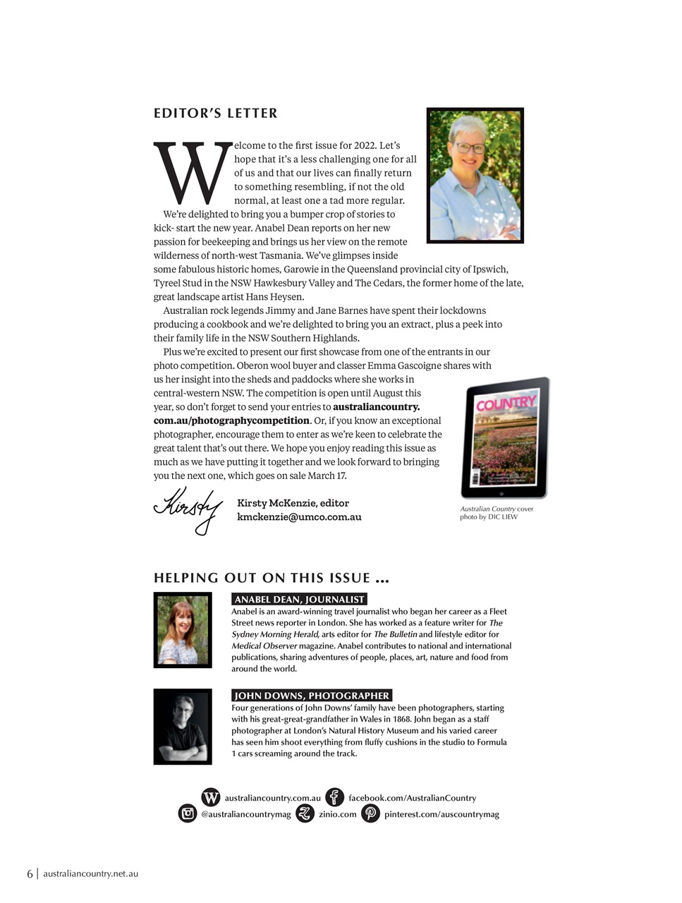 Australian Country Preview Pages