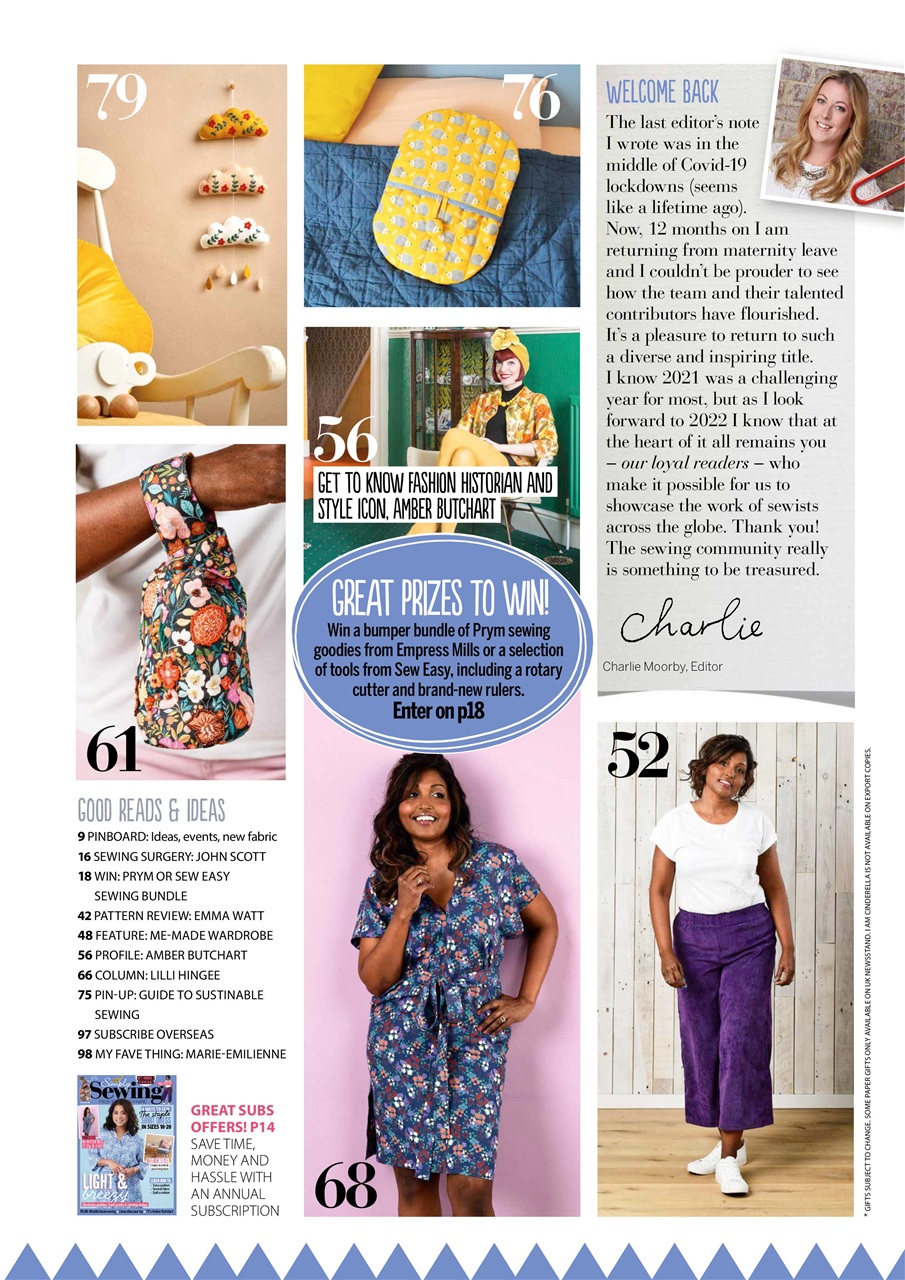 Simply Sewing Preview Pages