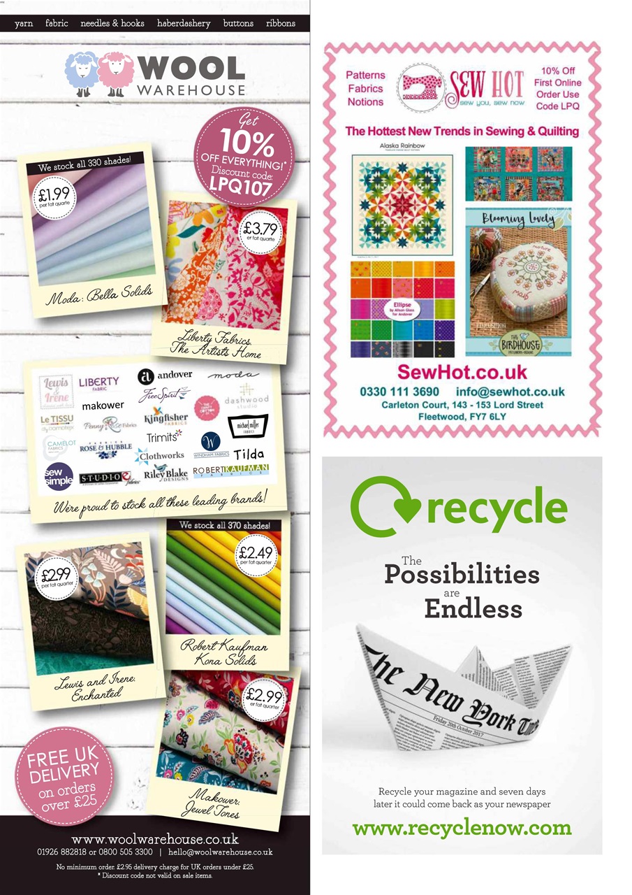 Love Patchwork & Quilting Preview Pages