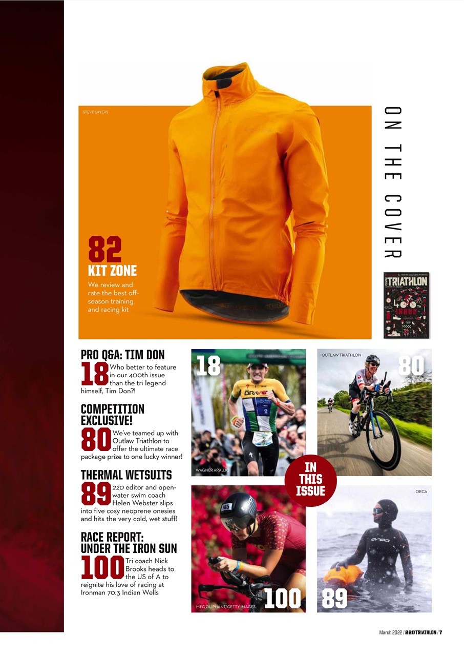 220 Triathlon Magazine Preview Pages