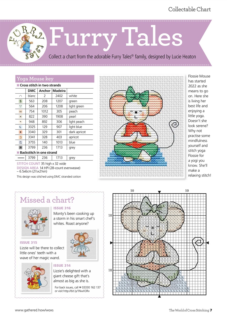 The World of Cross Stitching Preview Pages
