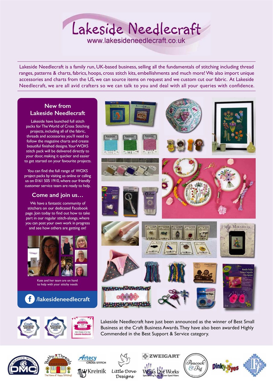 The World of Cross Stitching Preview Pages