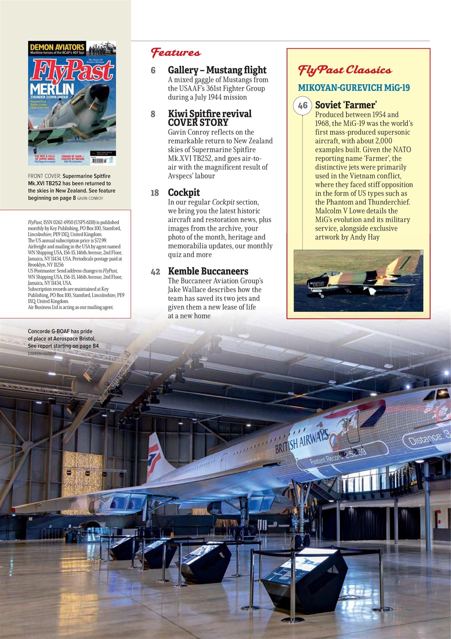 FlyPast Preview Pages