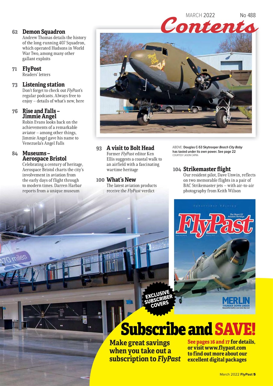FlyPast Preview Pages