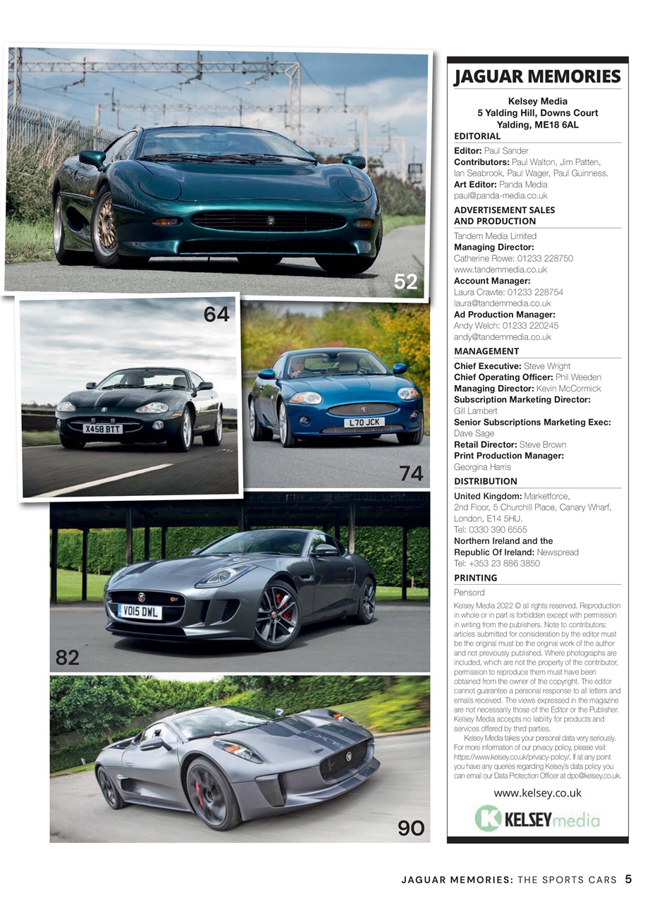 Jaguar Memories Preview Pages