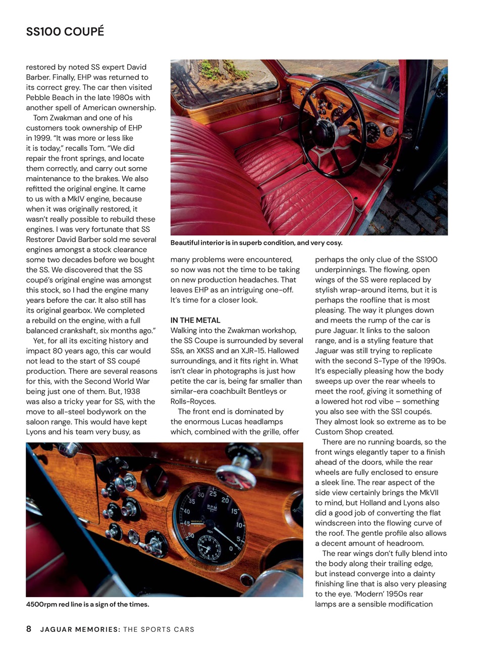 Jaguar Memories Preview Pages