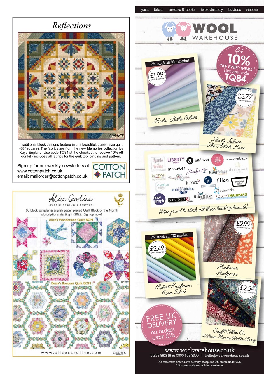 Today’s Quilter Preview Pages