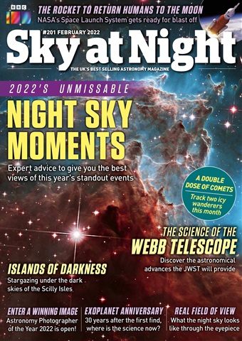 BBC Sky at Night Magazine issue Febuary 2022