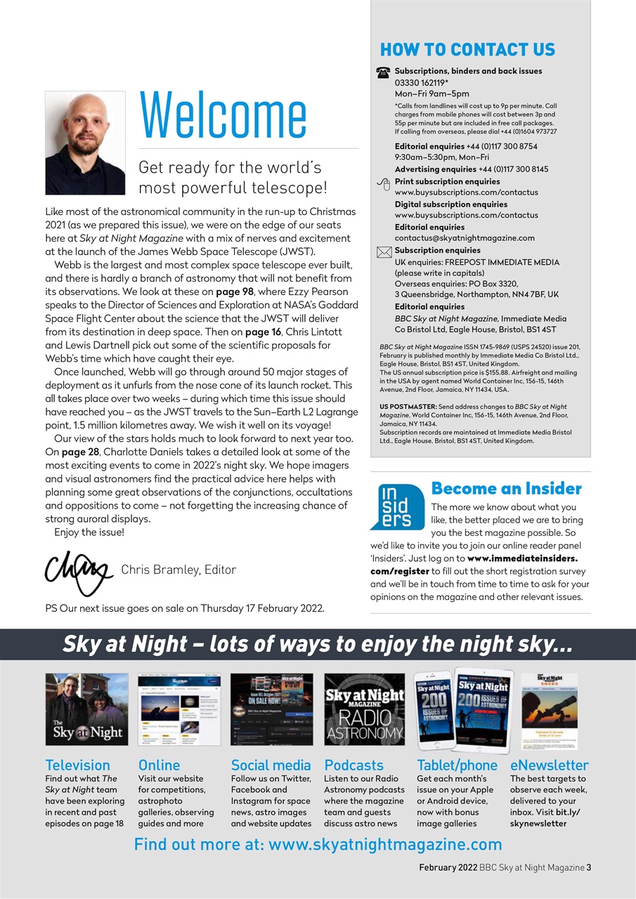 BBC Sky at Night Magazine Preview Pages