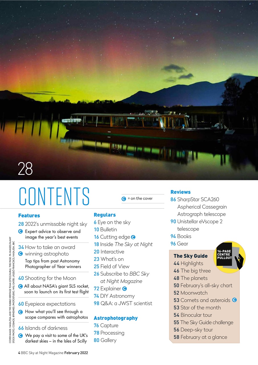 BBC Sky at Night Magazine Preview Pages