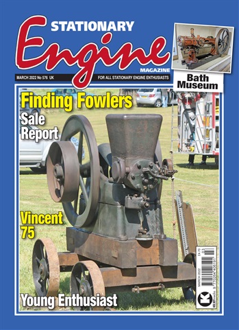 Stationary Engine issue Mar-22