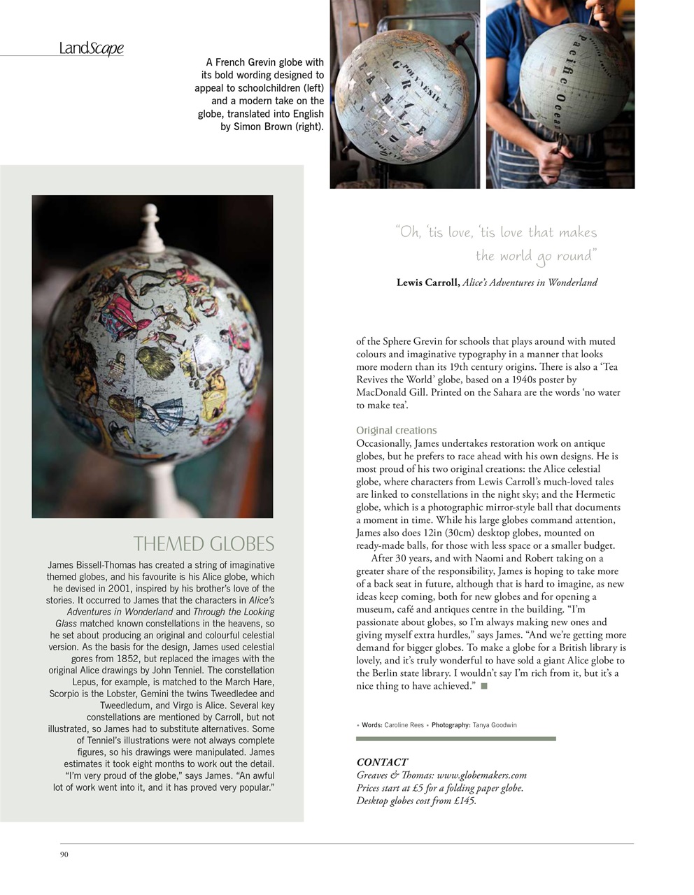 LandScape Preview Pages