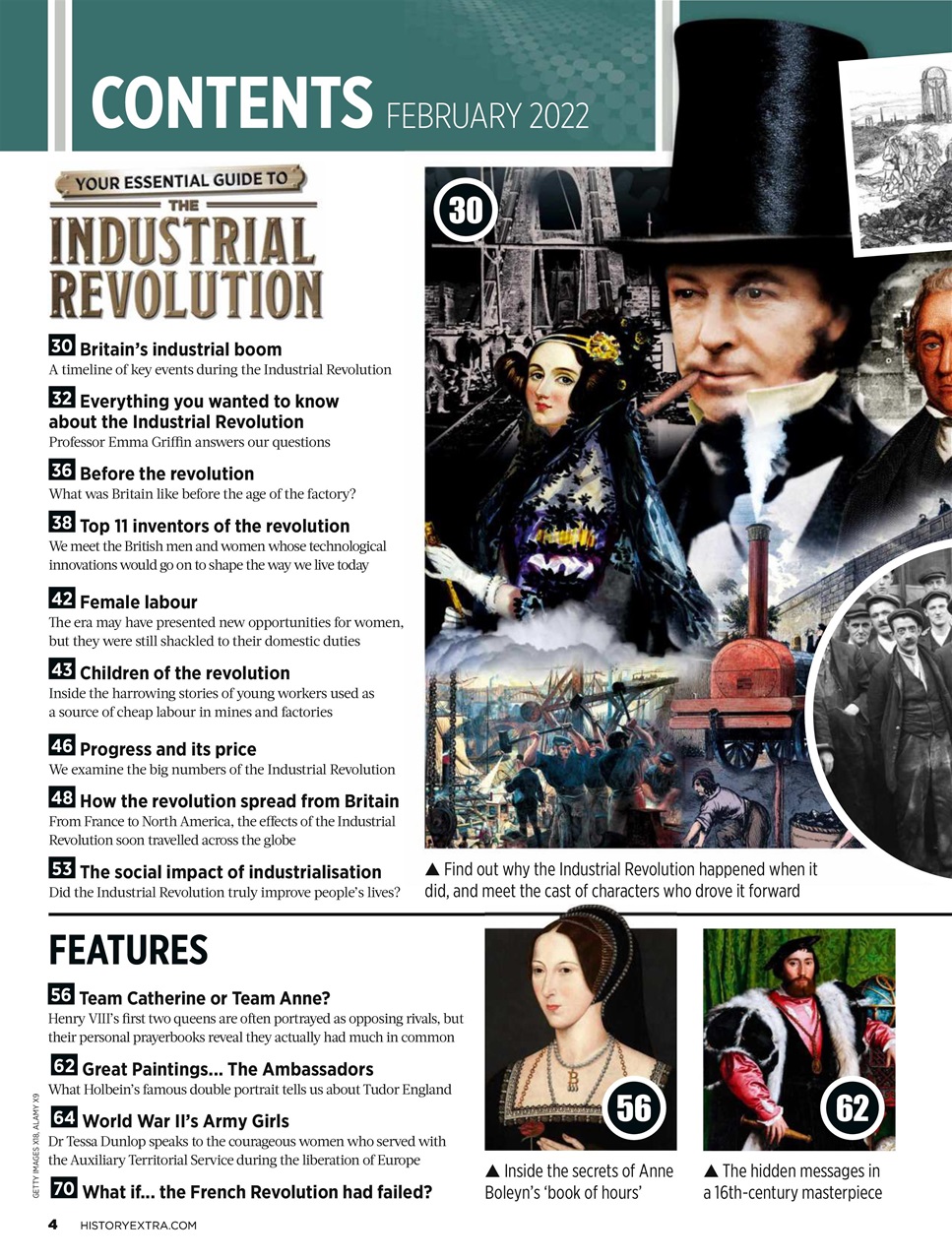 BBC History Revealed Magazine Preview Pages