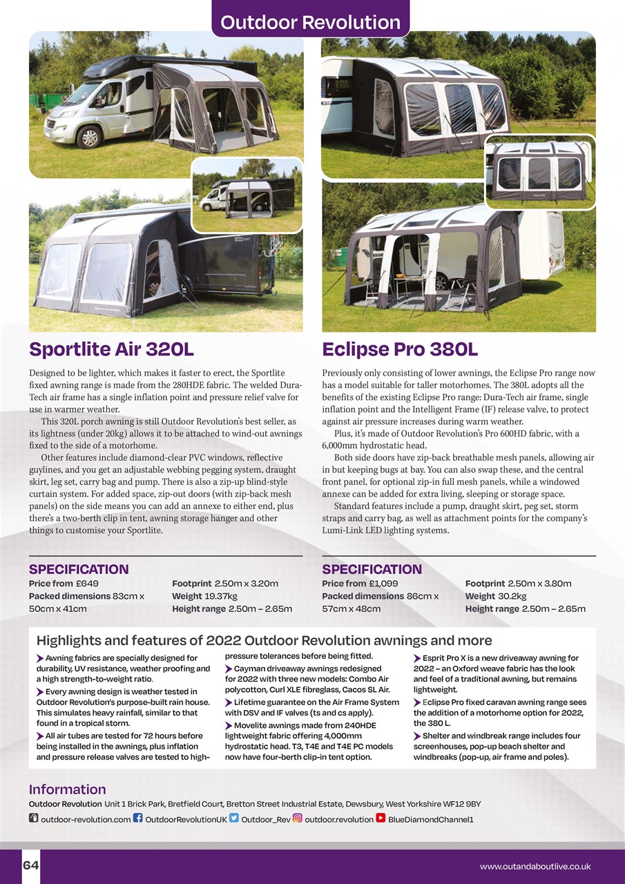 Buying Your Perfect Motorhome Preview Pages