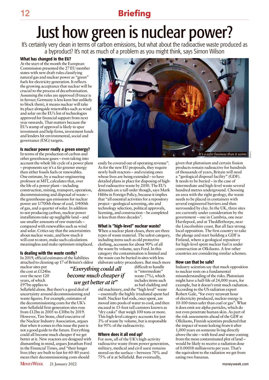 MoneyWeek Preview Pages