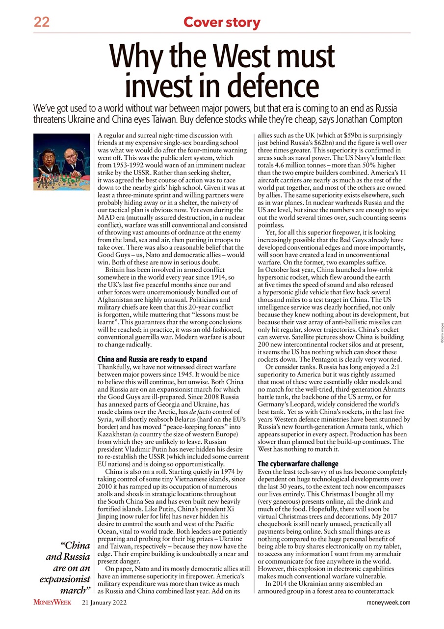 MoneyWeek Preview Pages