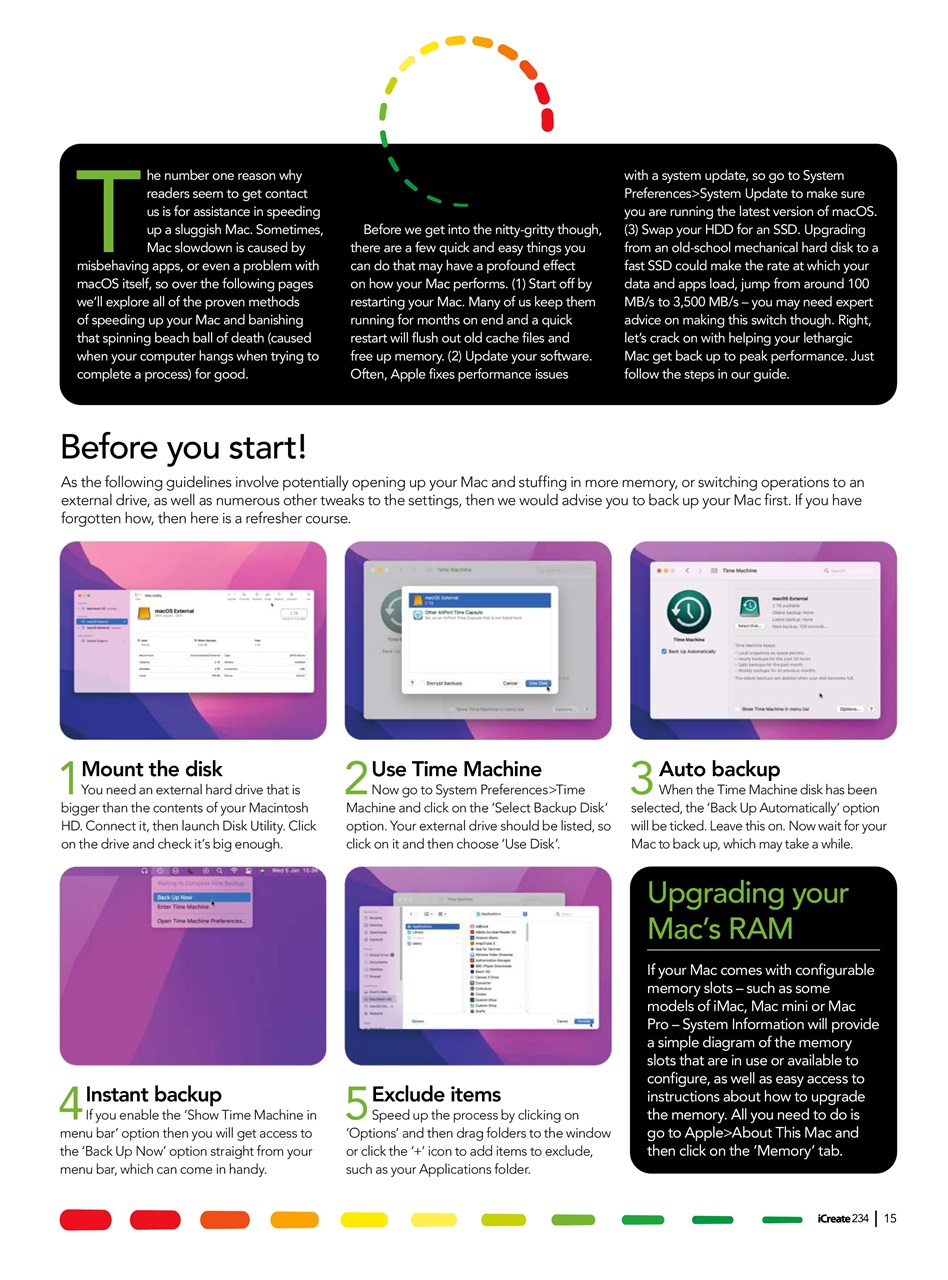 iCreate Preview Pages