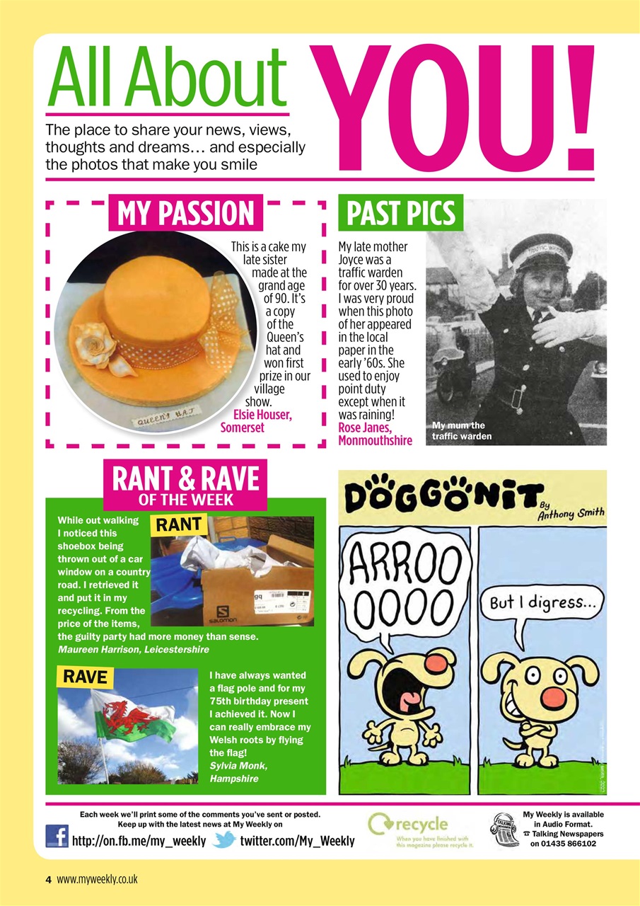 My Weekly Preview Pages