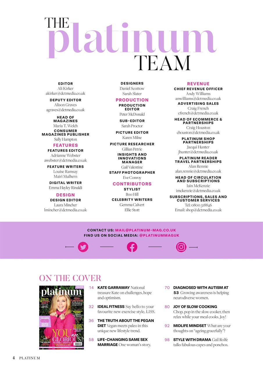 Platinum Preview Pages