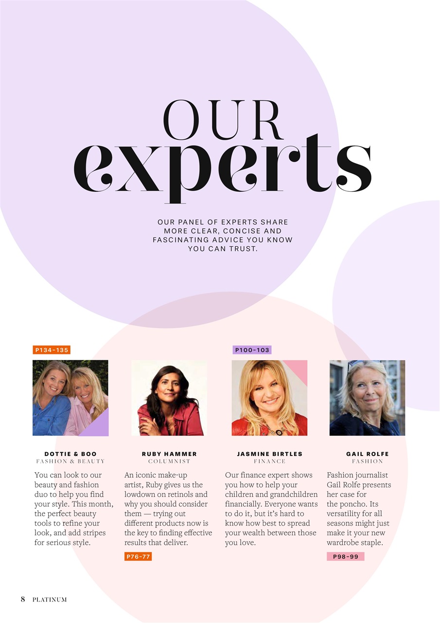 Platinum Preview Pages