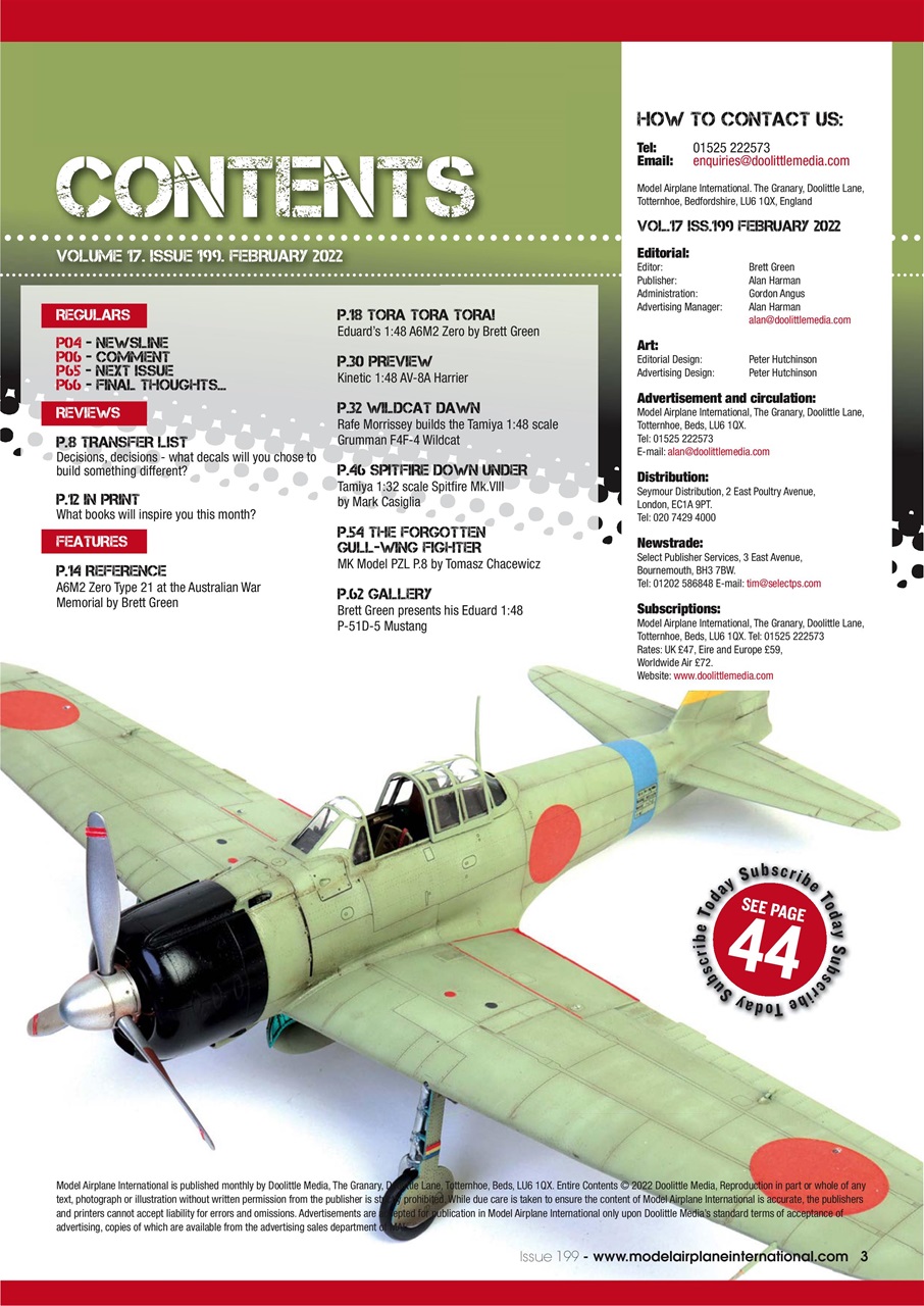 Model Airplane International Preview Pages