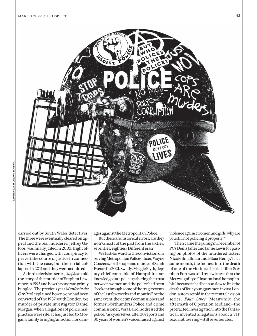 Prospect Magazine Preview Pages