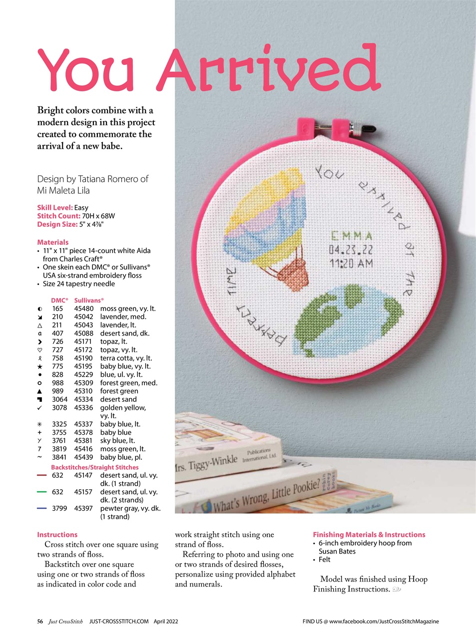 Just CrossStitch Preview Pages