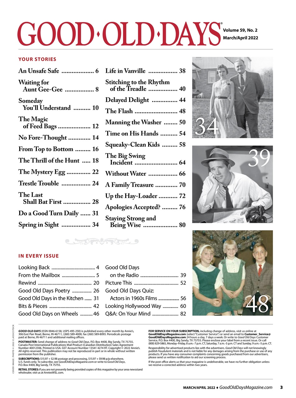 Good Old Days Preview Pages