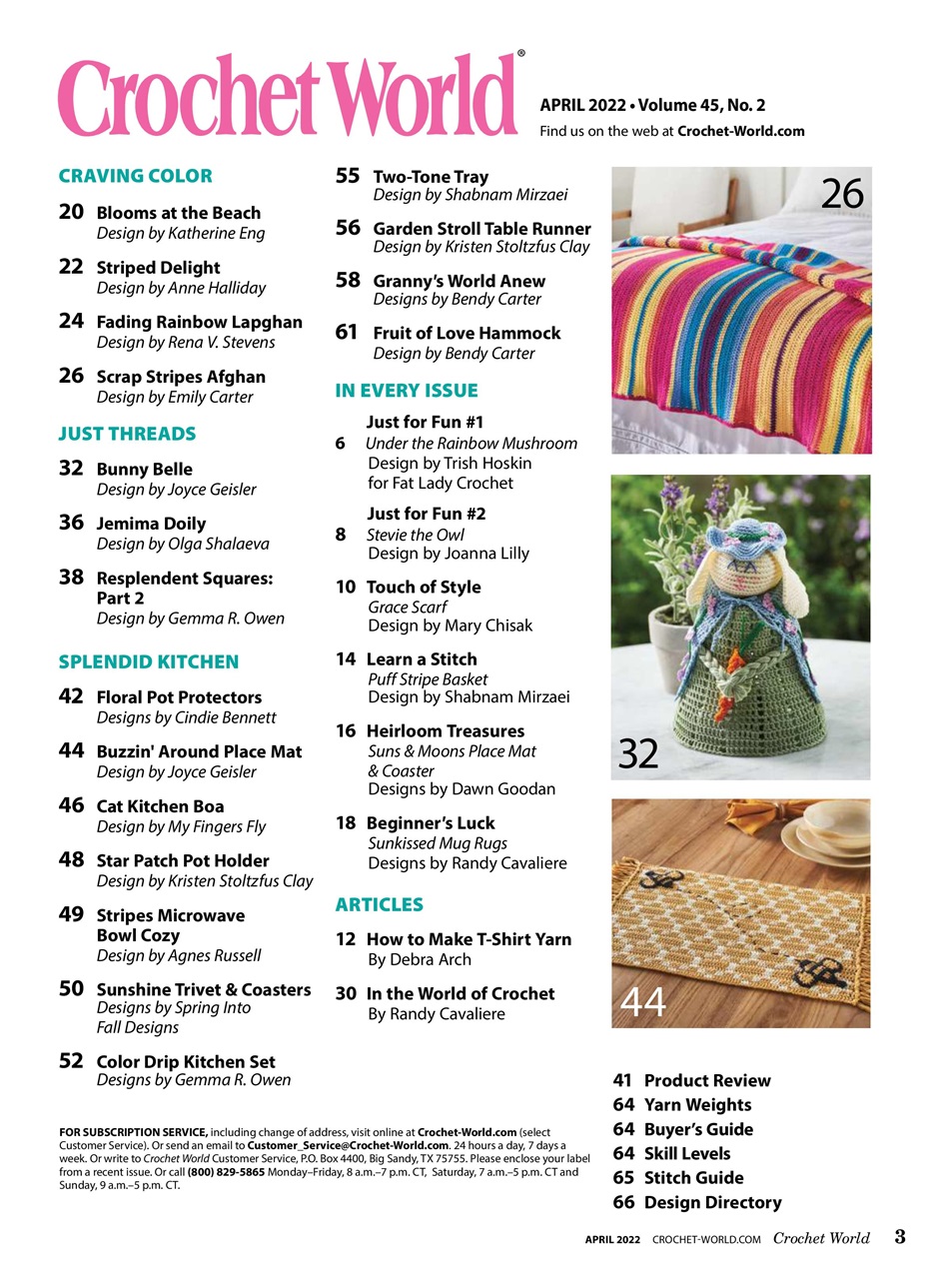 Crochet World Preview Pages