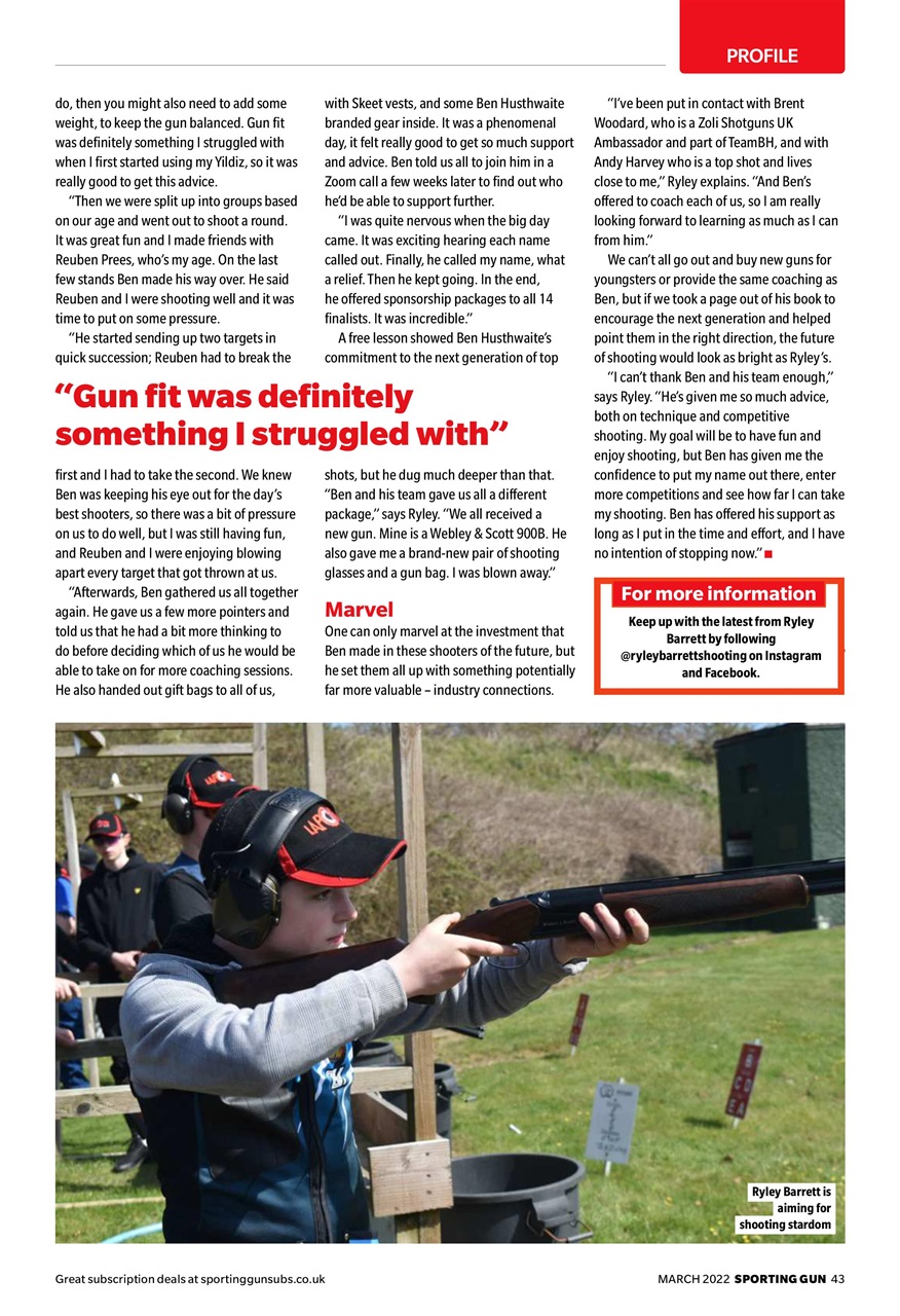 Sporting Gun Preview Pages