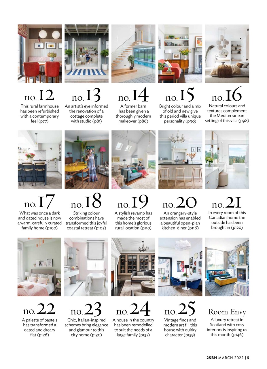 25 Beautiful Homes Preview Pages