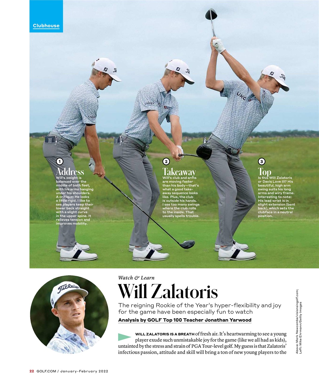 Golf Magazine Preview Pages