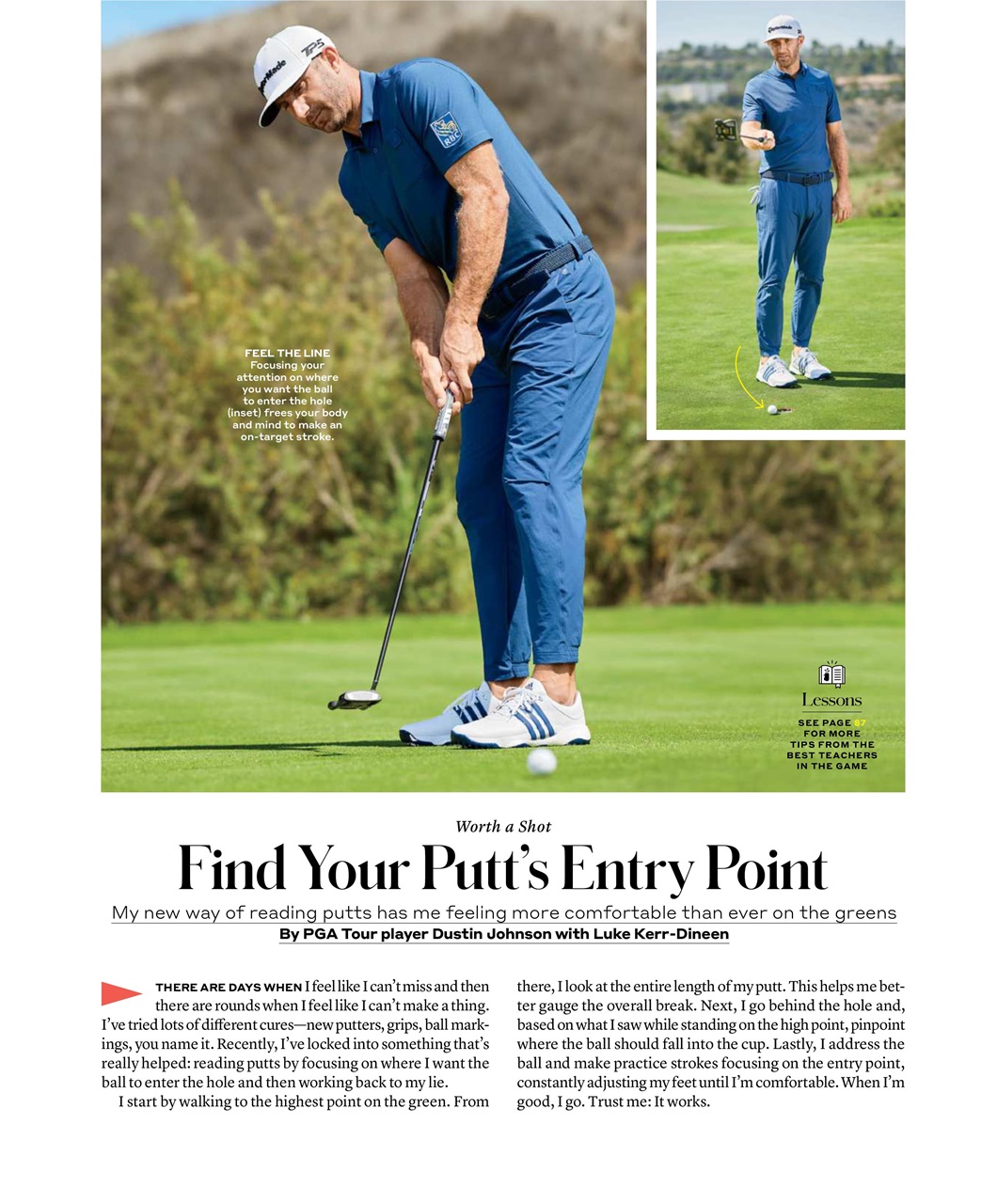 Golf Magazine Preview Pages