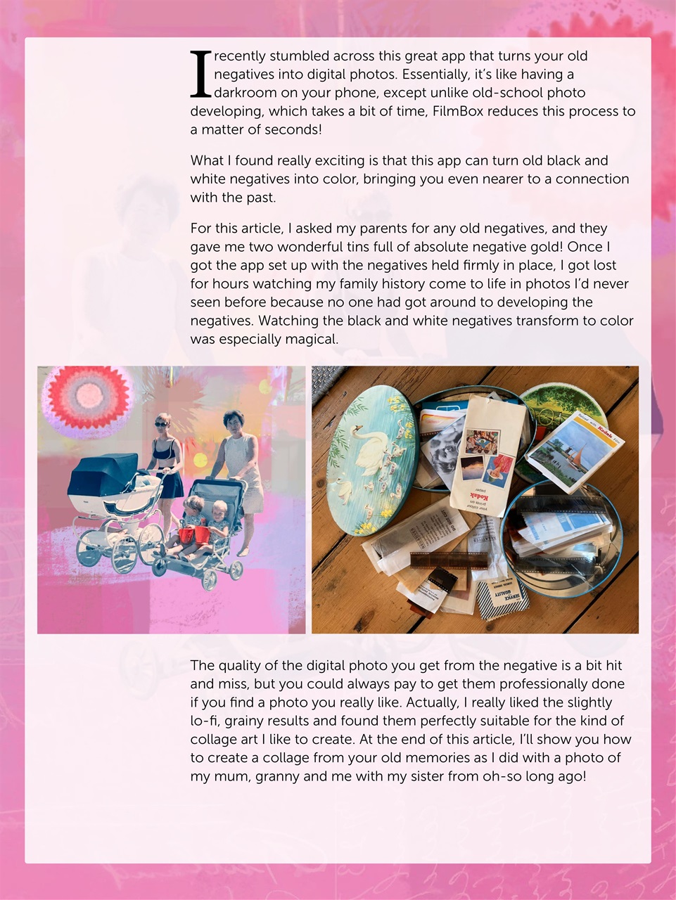 Mobiography Preview Pages