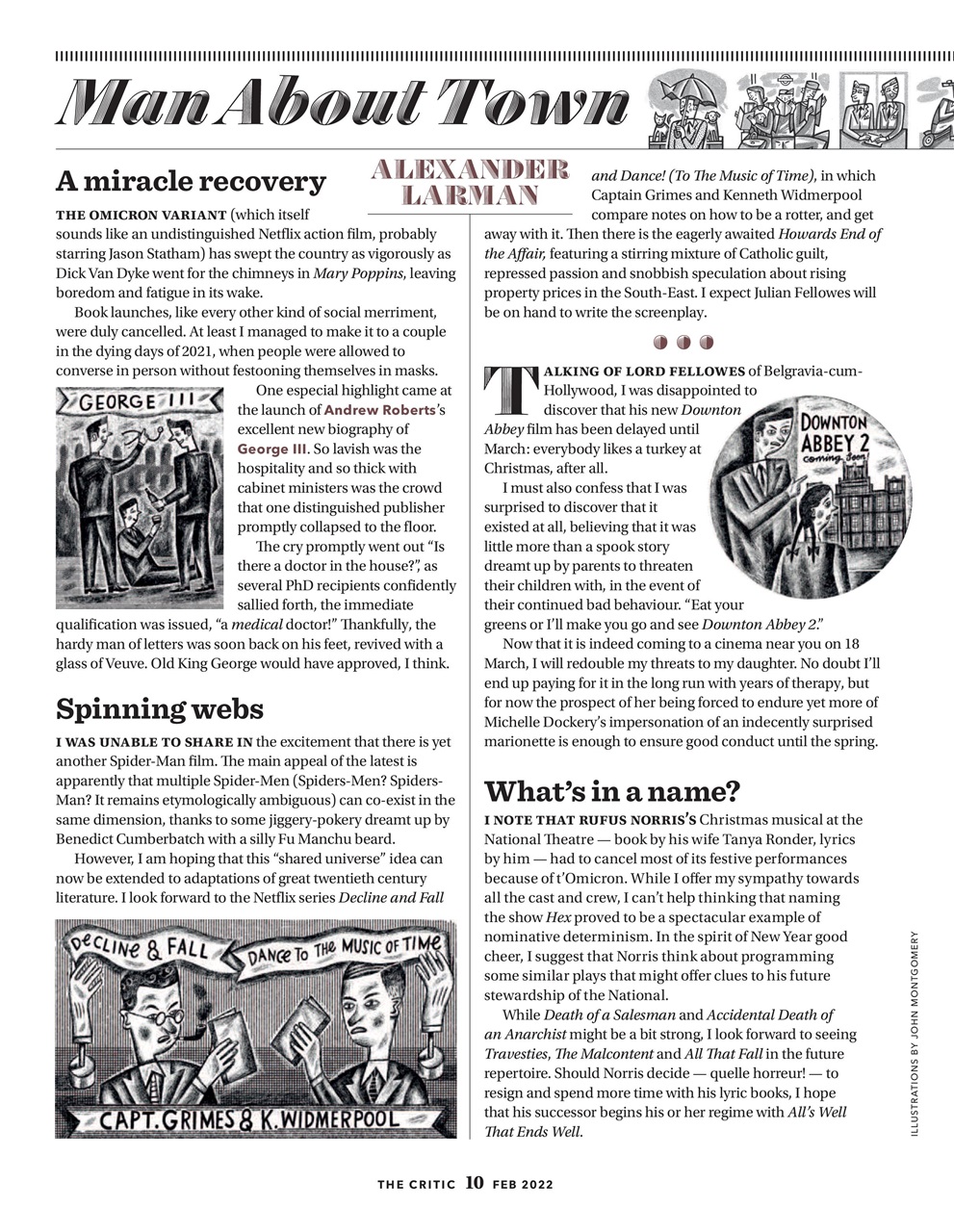 The Critic Preview Pages