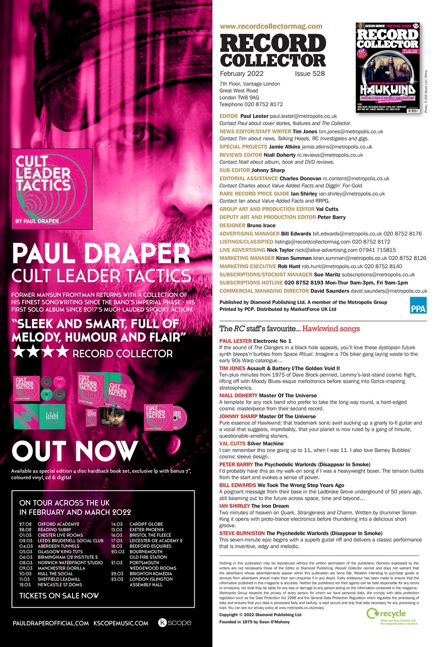 Record Collector Preview Pages