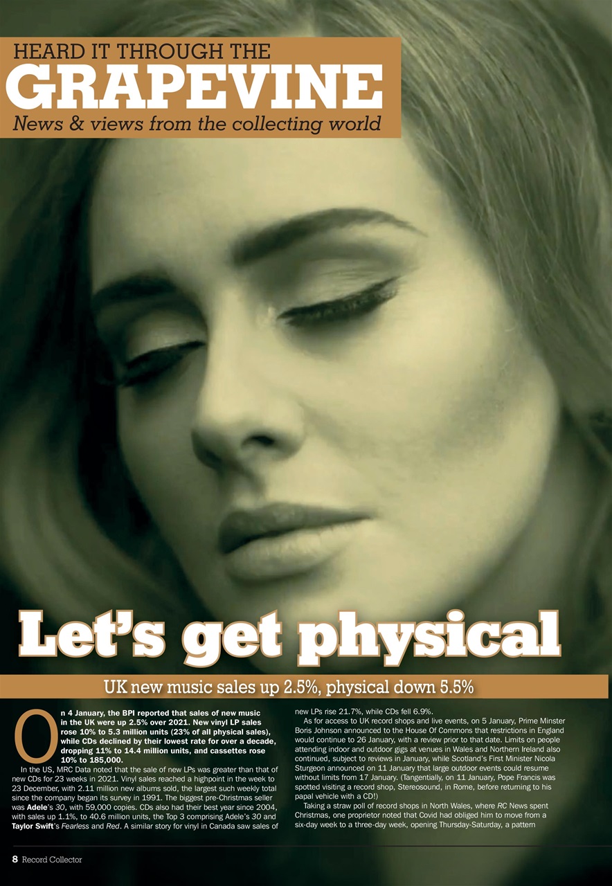 Record Collector Preview Pages