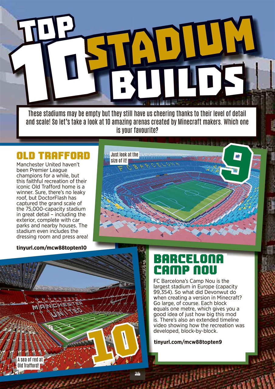 Minecraft World Preview Pages