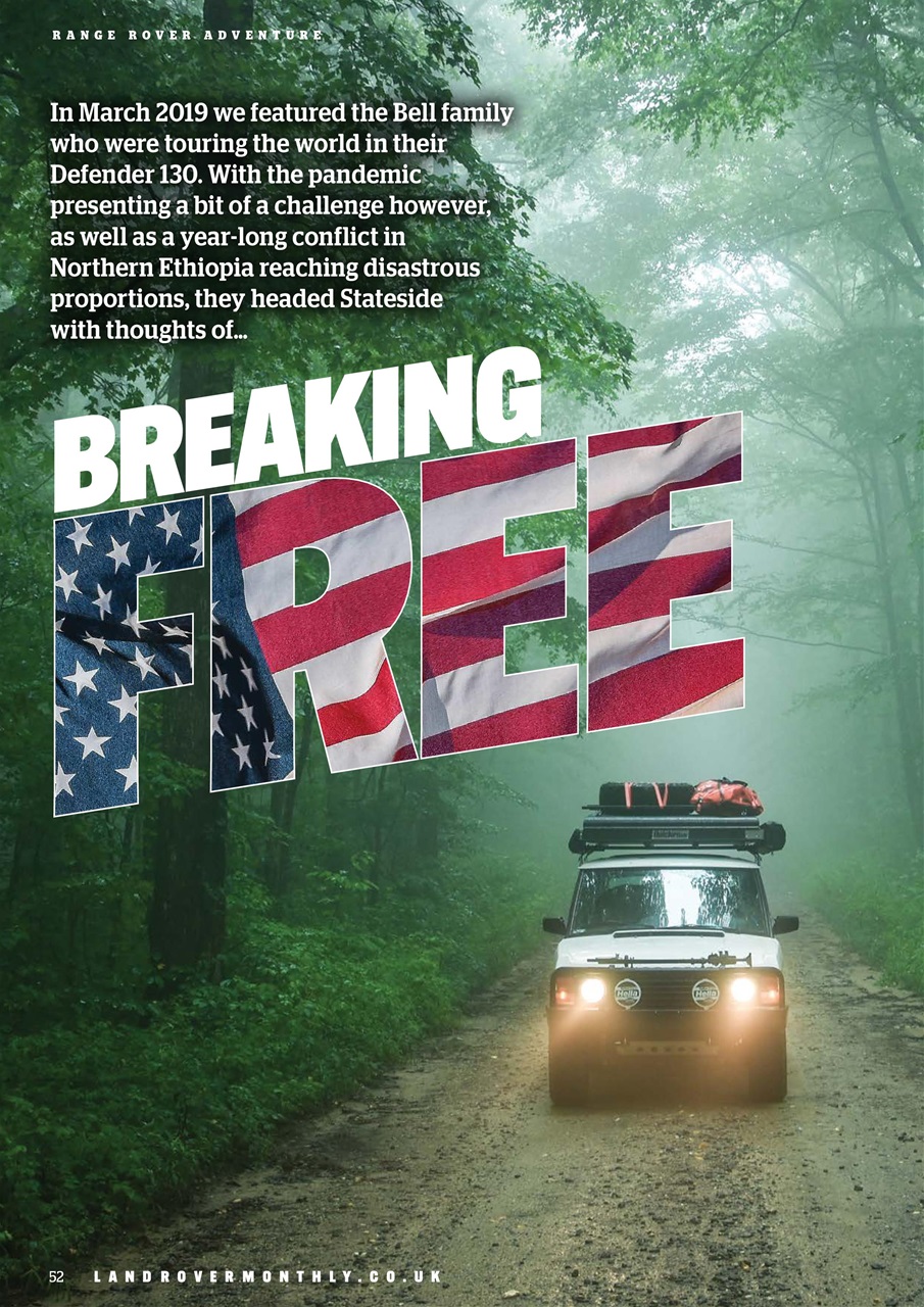 Land Rover Monthly Preview Pages
