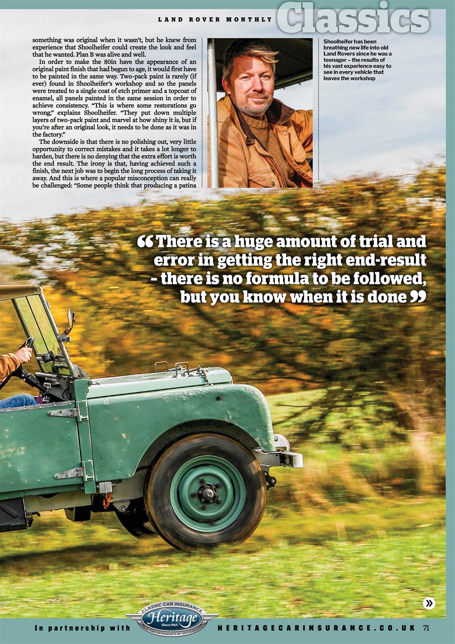 Land Rover Monthly Preview Pages