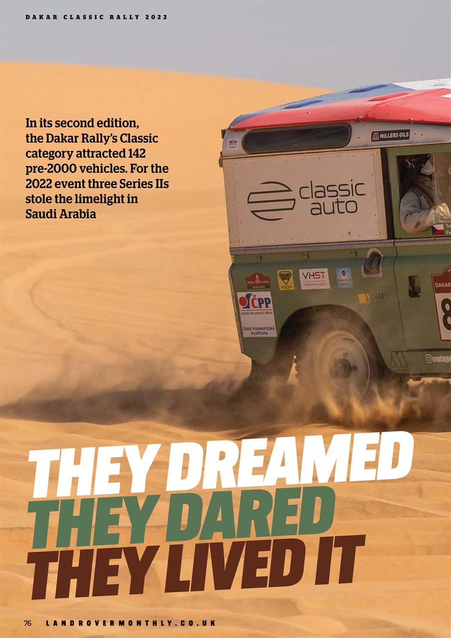 Land Rover Monthly Preview Pages