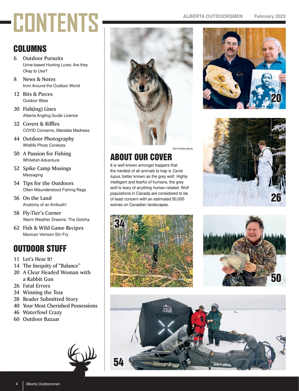 Alberta Outdoors Preview Pages
